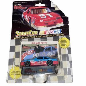 1991 Racing Champions Car Nascar #43 Richard Petty Pontiac STP 1:64 Red Blue